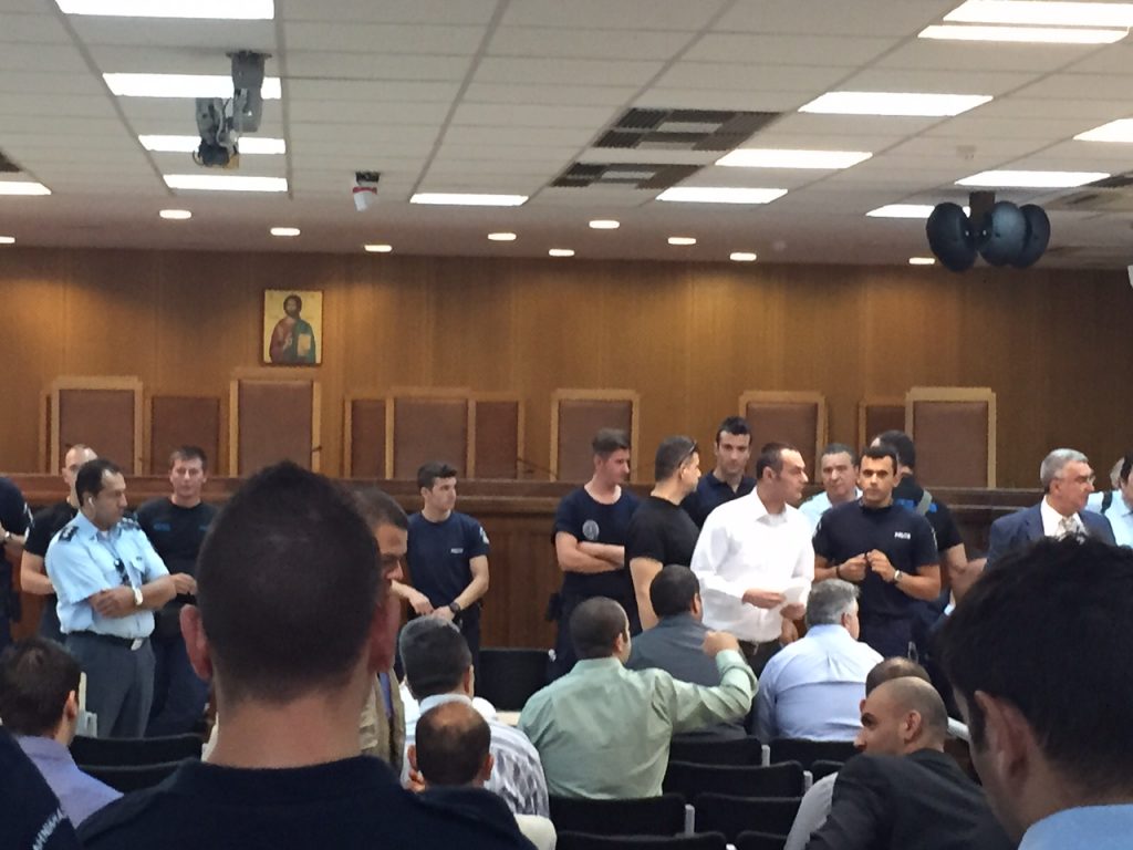 Η δίκη της ΧρυσήςΑυγής