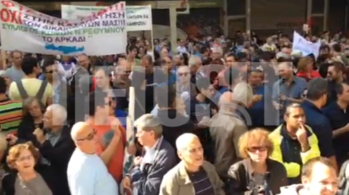 Στους δρόμους οι ανάπηροι