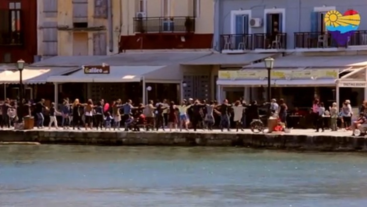 Εντυπωσιακό πεντοζάλι στα Χανιά