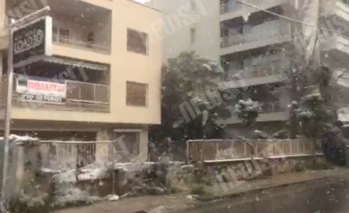 Χιονισμένο το Χαλάνδρι