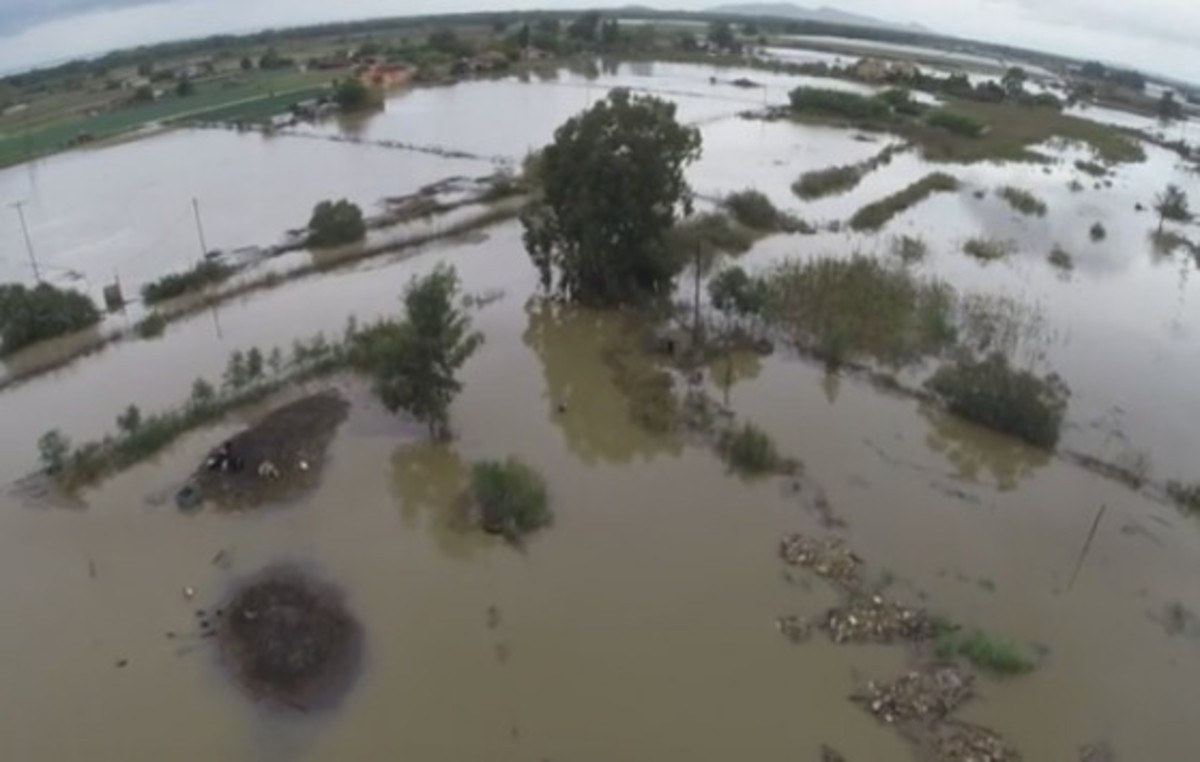 Οι πλημμύρες πανοραμικά