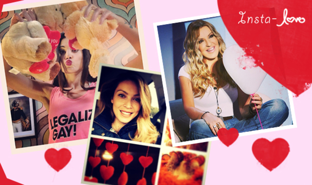 Love alert στο Instagram! Oι celebrities μας δείχνουν τι εστί έρως!