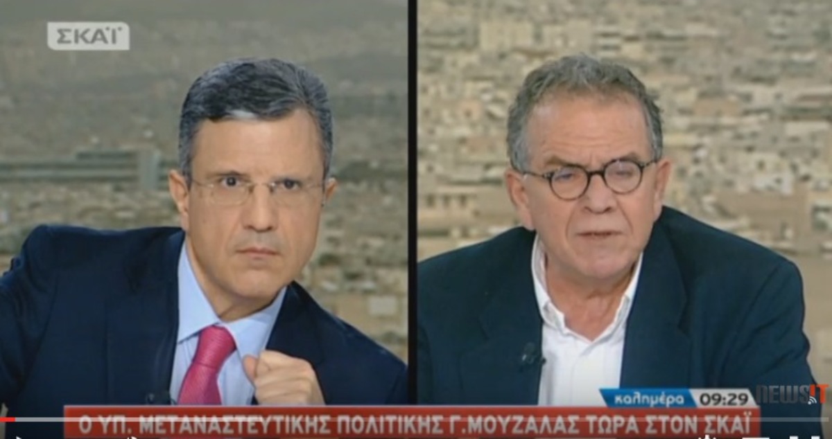 Επεισοδιακή συνέντευξη του Μουζάλα