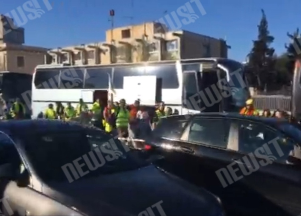 Κομβόι μεταλλωρύχων στην Αθήνα