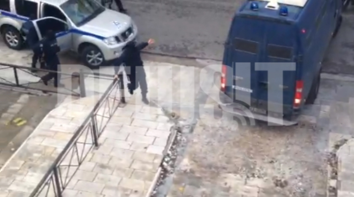 Άφιξη Θεοφίλου στο εφετείο