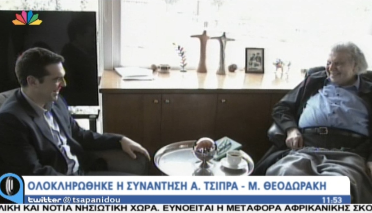 Ο διάλογος πρωθυπουργού Μ.Θεοδωράκη