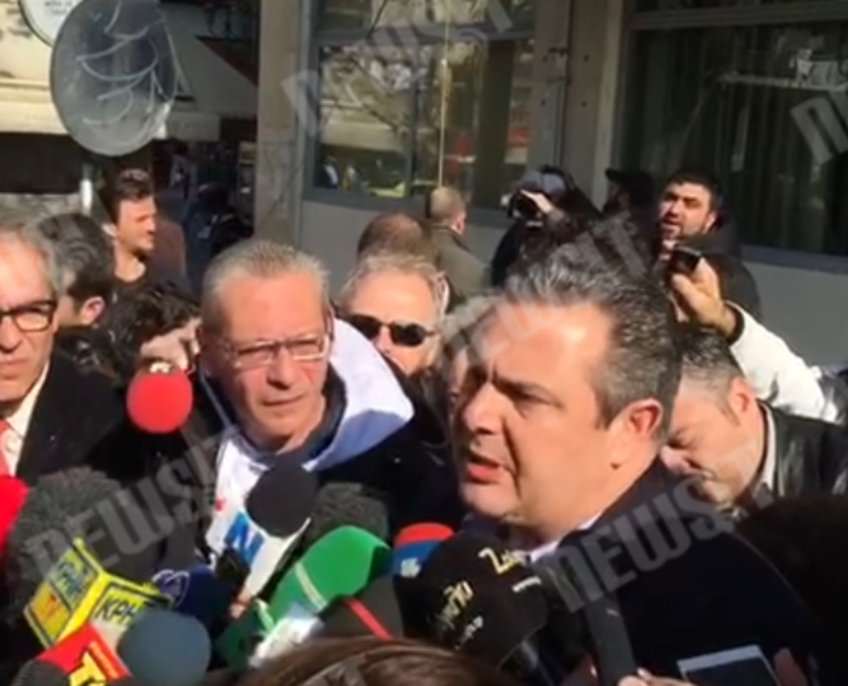 Η δήλωση του Καμμένου