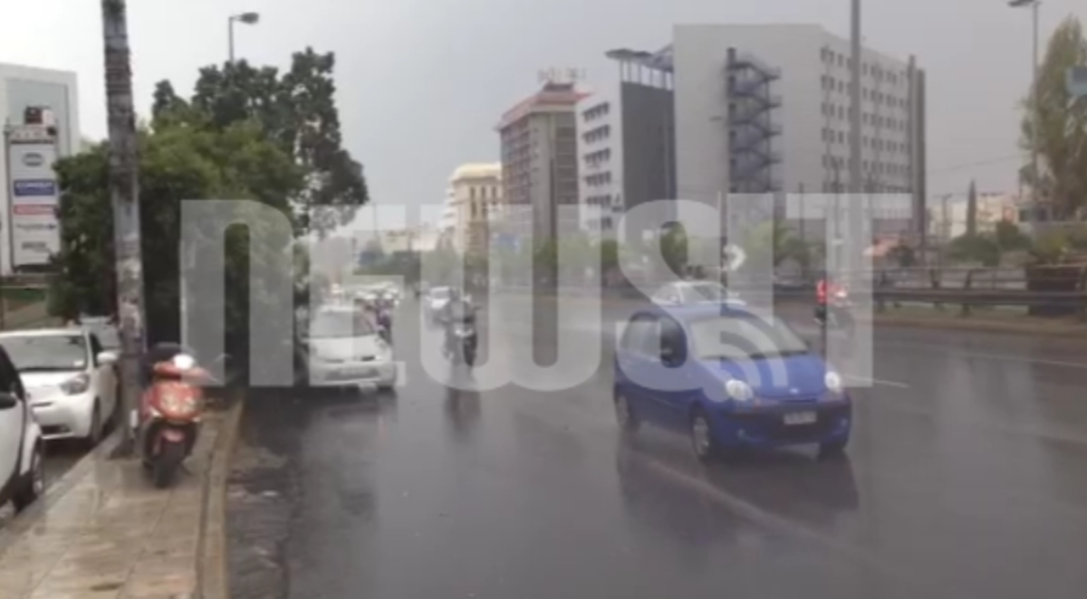 Καταιγίδα στην Αθήνα