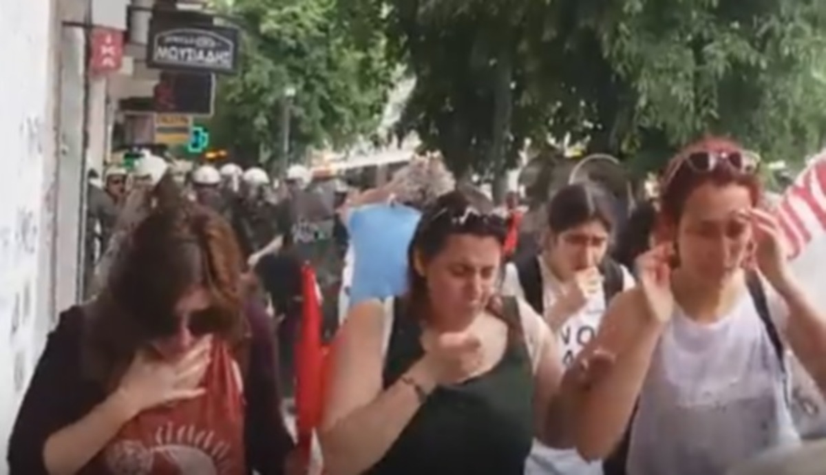 Επεισόδια στα γραφεία ΣΥΡΙΖΑ