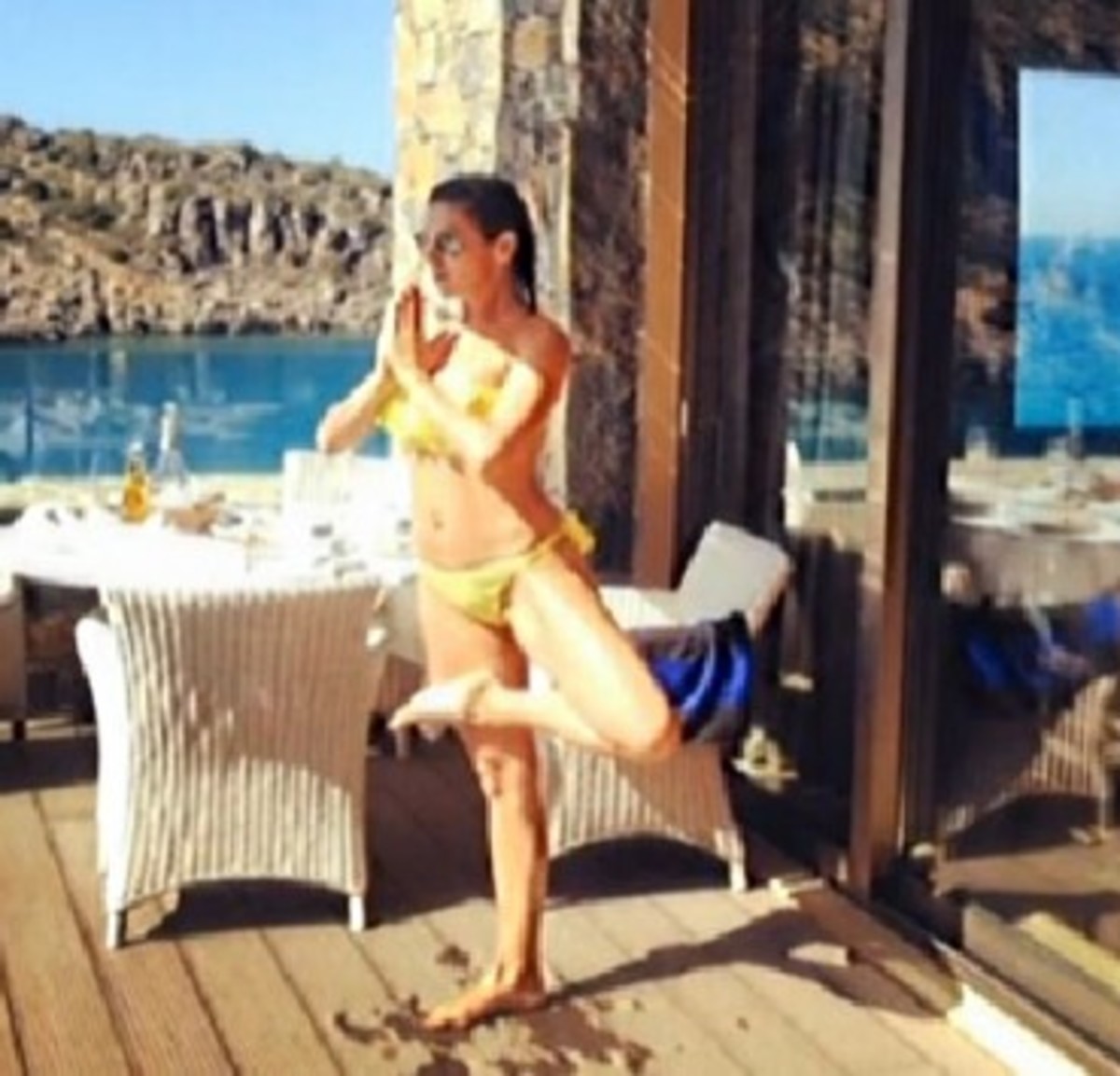 Χαλάρωση Α.Γεωργιάδη στη Μύκονο