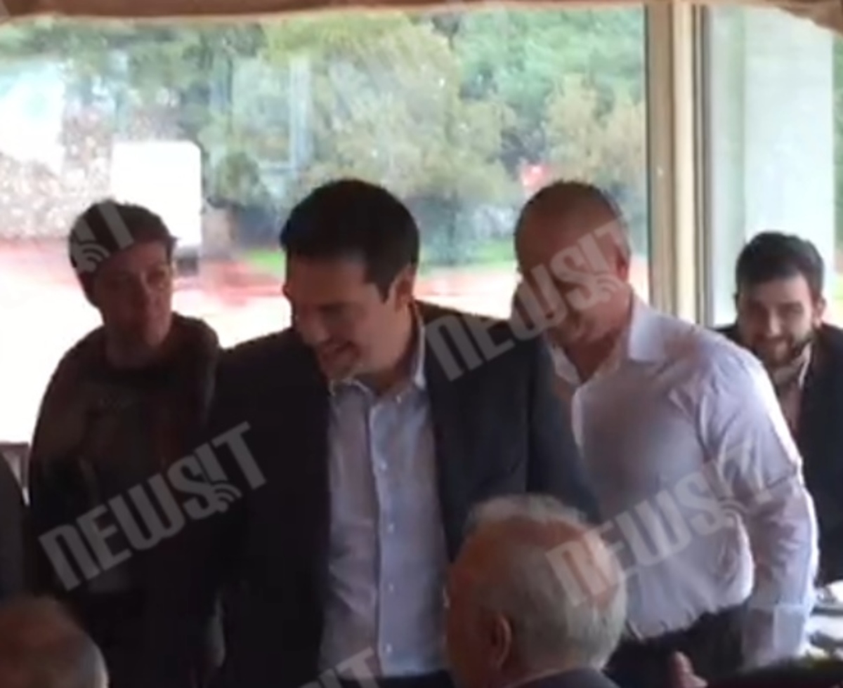 Ο Τσίπρας στο Ζάππειο