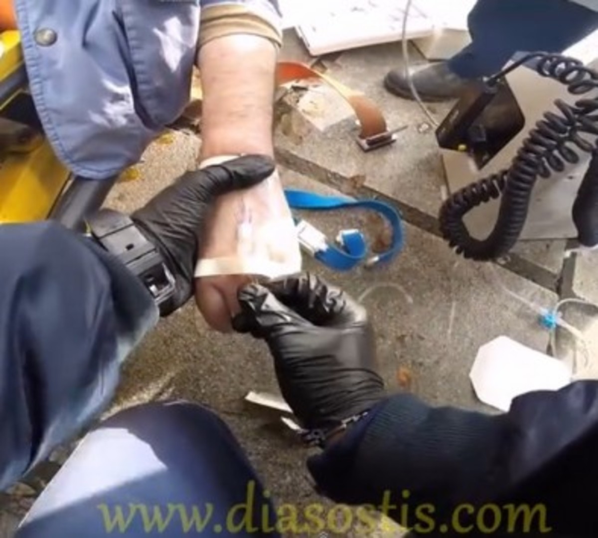 Συγκλονιστική διάσωση στην κάμερα