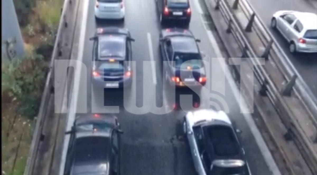 Κυκλοφοριακό χάος λόγω βροχής