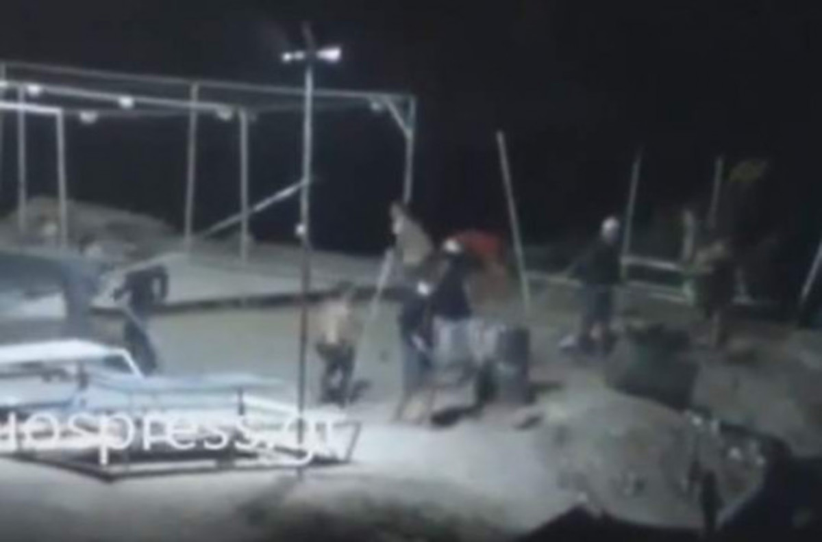 Επεισόδια μεταναστών στη Χίο