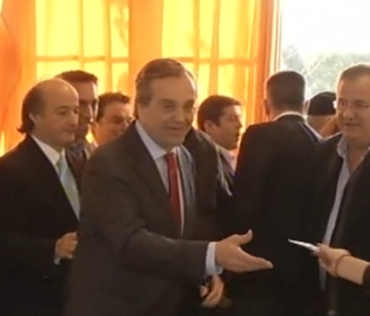 Αισιοδοξία Σαμαρά για αποτέλεσμα