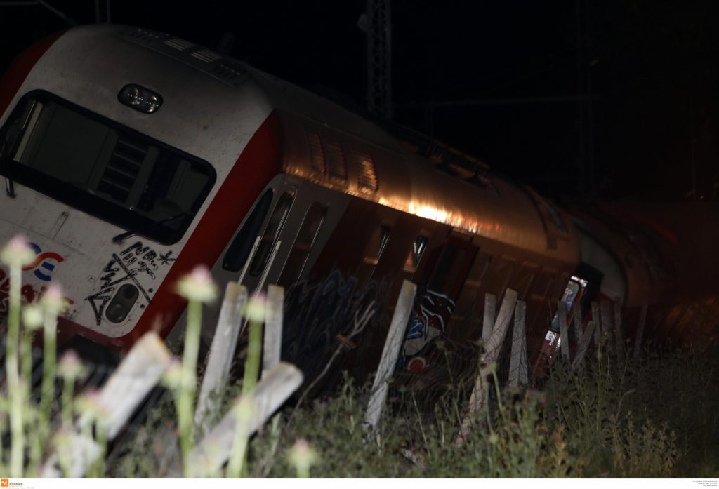 Εκτροχιασμός τραίνου στην Θεσσαλονίκη