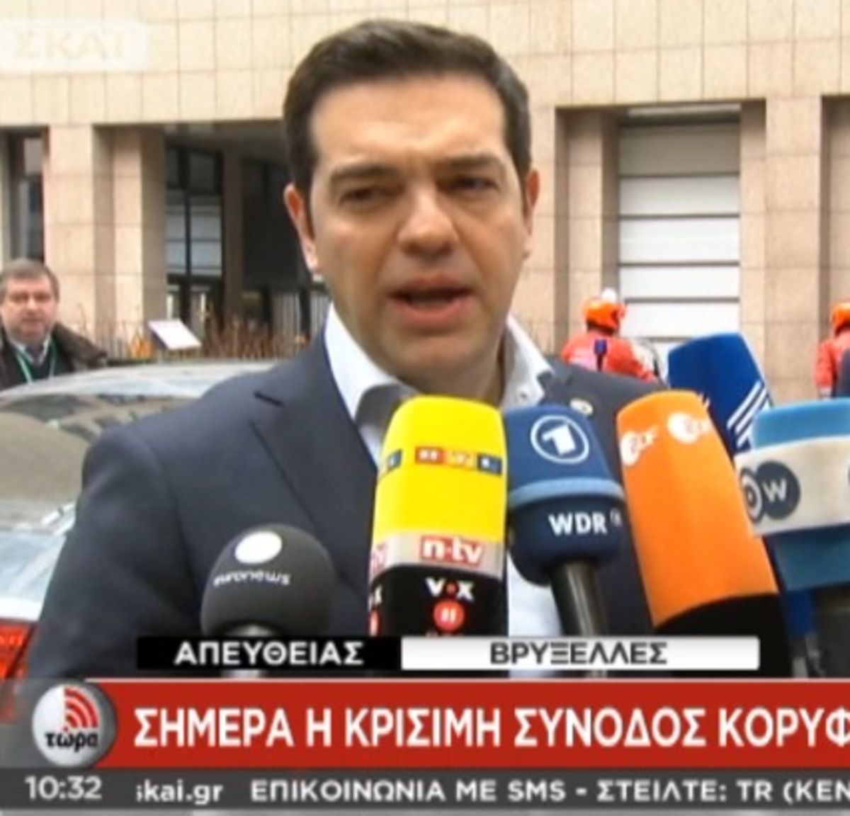 Δήλωση Τσίπρα από Βρυξέλλες