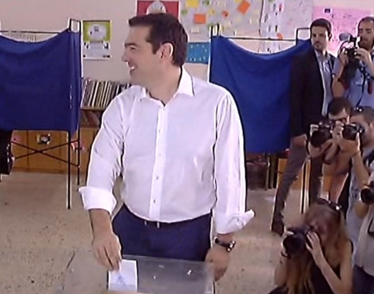 Στην κάλπη ο πρωθυπουργός