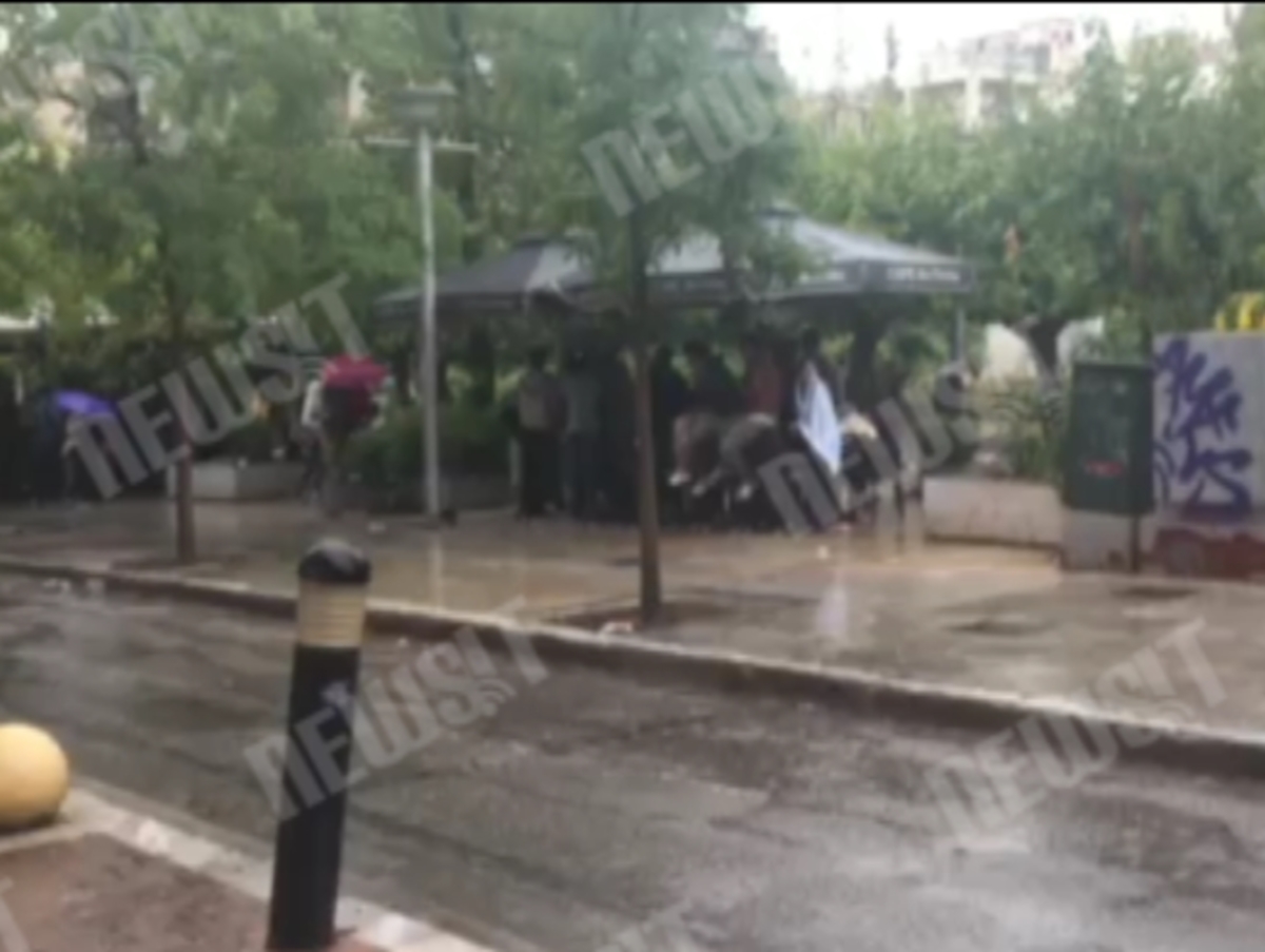 Πρόσφυγες στο έλεος κακοκαιρίας