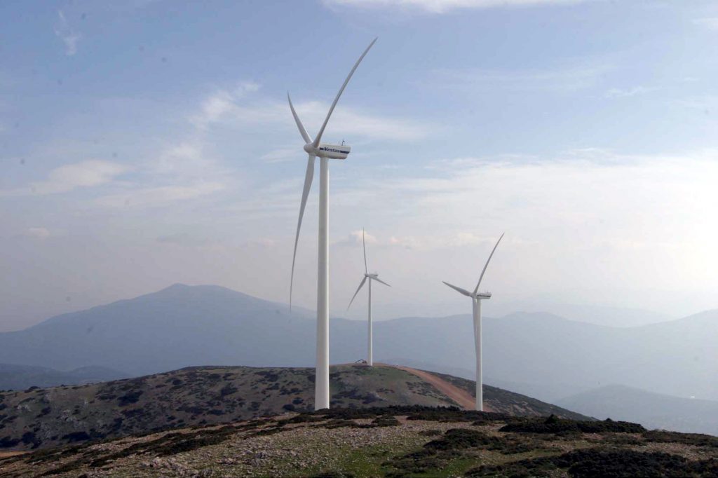 Σε λειτουργία το αιολικό πάρκο στη Σπίνα Σελίνου