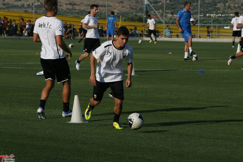 Για το Κύπελλο της Γ' Εθνικής το πρώτο φετινό ματς της ΑΕΚ ΦΩΤΟ NEWSPORTS.