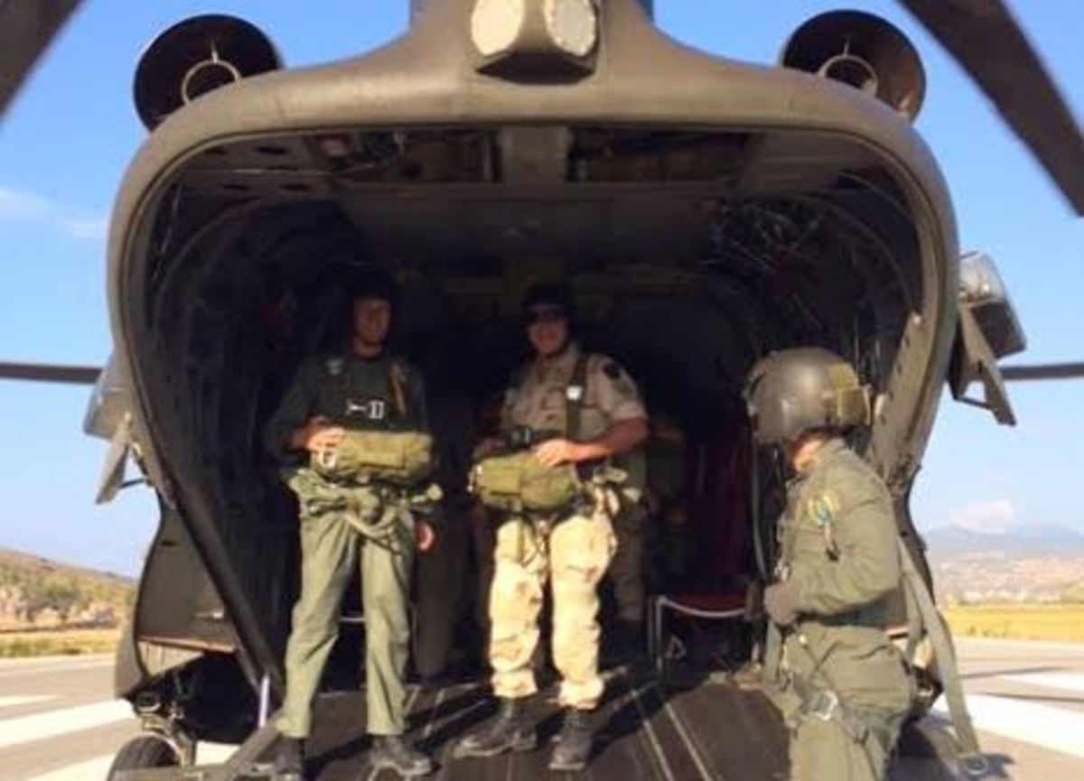 Πτώση του Α/ΓΕΝ με αλεξίπτωτο