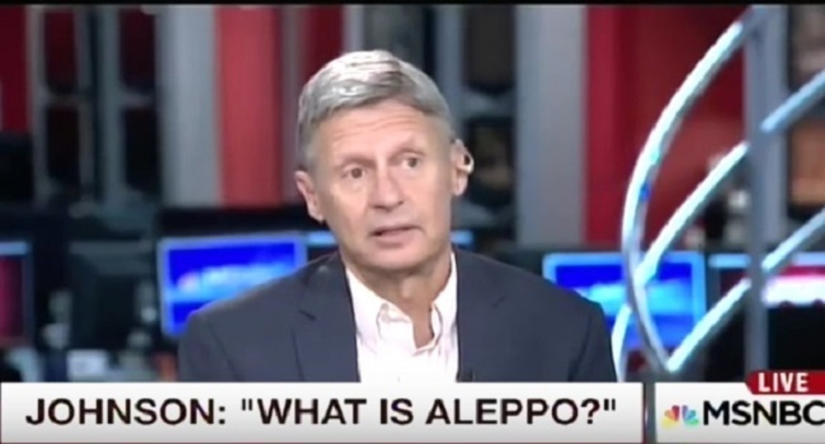 Σε παράλληλο σύμπαν – Υποψήφιος Πρόεδρος των ΗΠΑ αναρωτιέται “Τι είναι το Χαλέπι;” [vid]