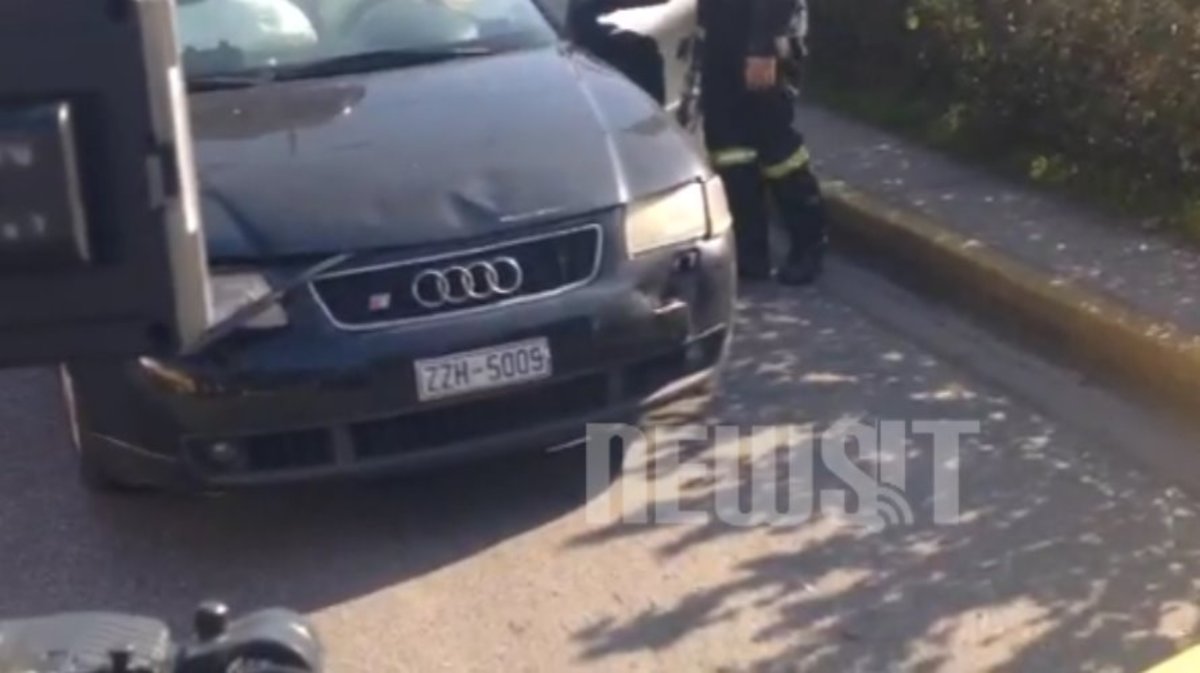 Καραμπόλα λόγω… φωτιάς!