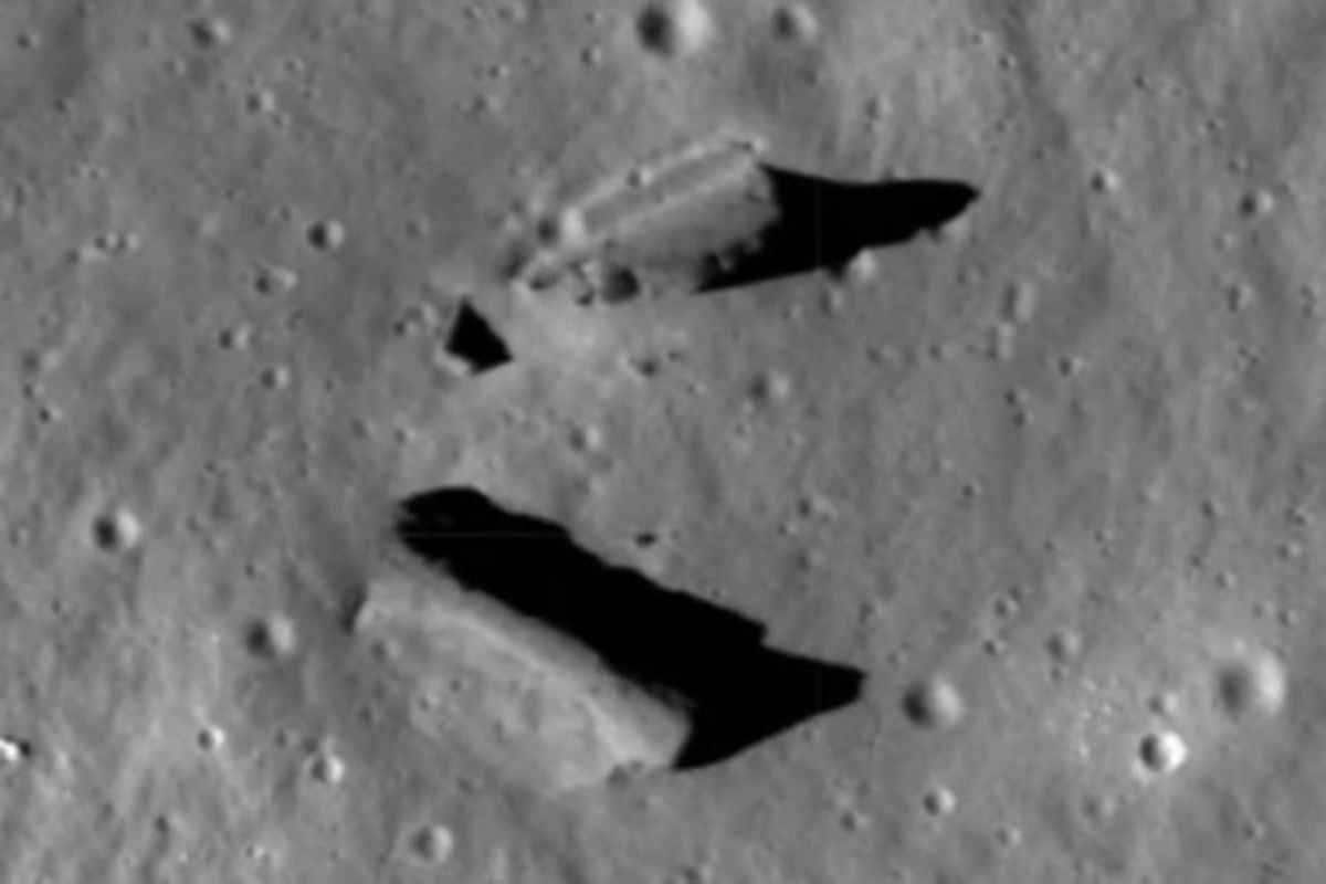 Εντόπισαν “εξωγήινες” κατασκευές στο φεγγάρι (ΒΙΝΤΕΟ)
