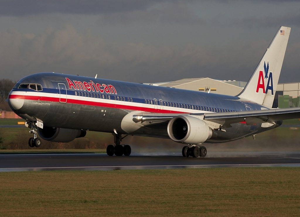 Ένα από τα Boeing 767 της American Airlines. ΦΩΤΟ REUTERS
