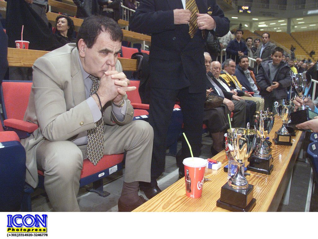 Το “αντίο” του Νίκου Γκάλη στον Γιώργο Αμερικάνο! ΦΩΤΟ EUROKINISSI