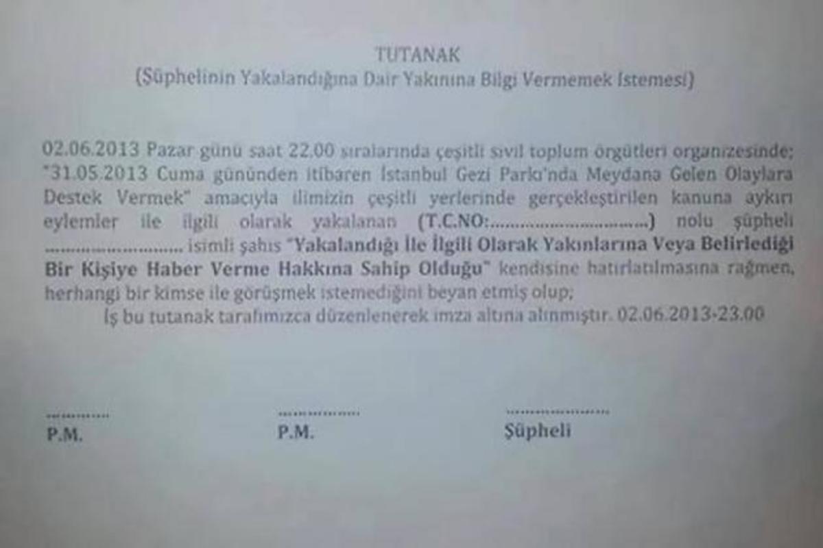 “Εξαφανίζουν” διαδηλωτές στην Τουρκία – Δείτε τι δήλωση τους βάζουν να υπογράψουν!