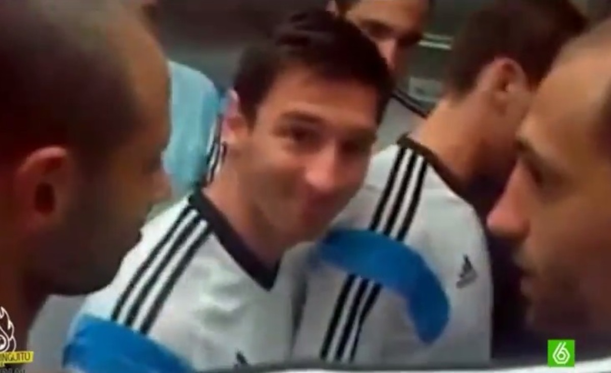 Mundial 2014: Στο ασανσέρ με την εθνική Αργεντινής! (VIDEO)