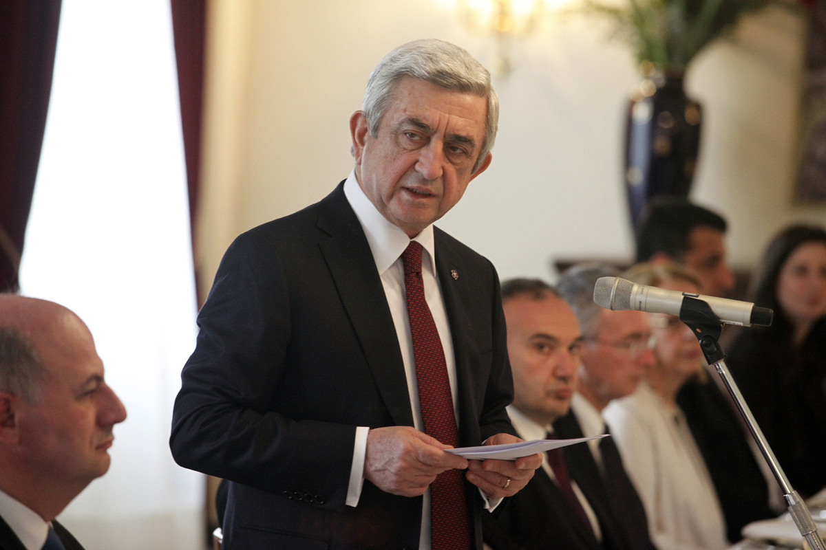 Στο Μέγαρο Μαξίμου ο Πρόεδρος της Αρμενίας