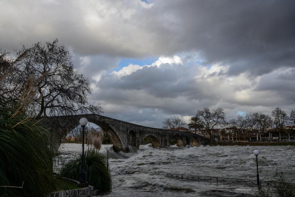 Από τις πρόσφατες πλημμύρες στην Ήπειρο - ΦΩΤΟ EUROKINISSI