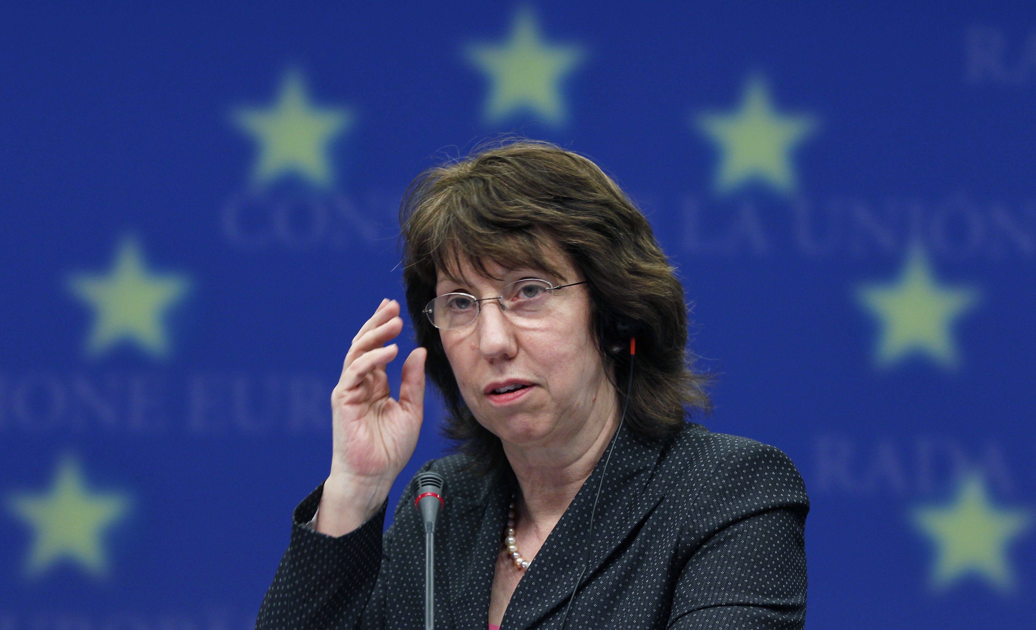 Η επικεφαλής της διπλωματίας της Ευρωπαϊκής Ένωσης Κάθριν Άστον. ΦΩΤΟ REUTERS