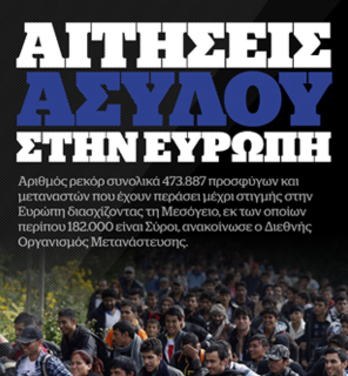 Infographic: Η προσφυγιά σε αριθμούς