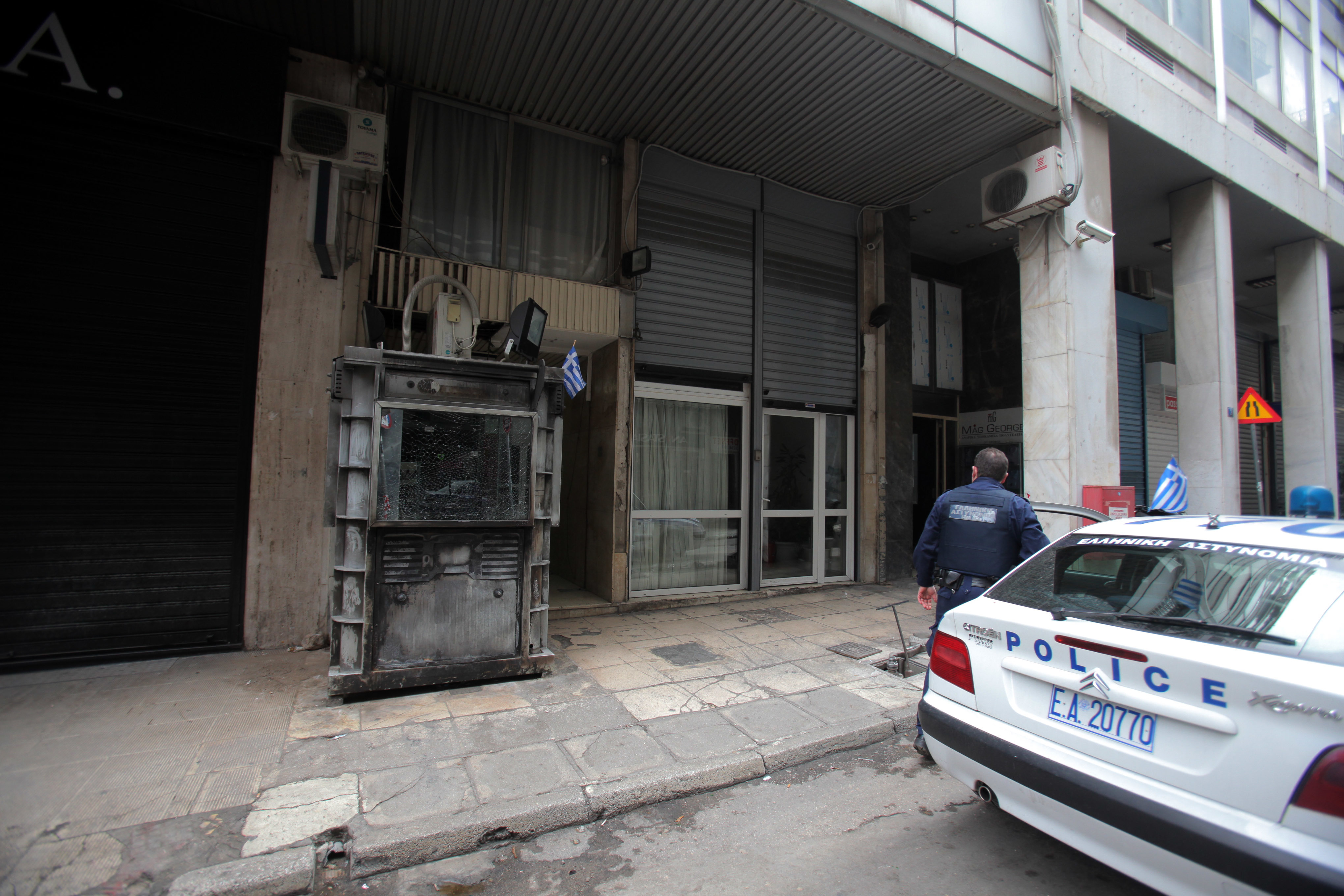 “Τιμή” στον Λάμπρο Φούντα οι μολότοφ στο Α.Τ. Ακροπόλεως