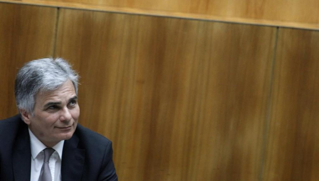 Ο Αυστριακός Καγκελάριος Werner Faymann. ΦΩΤΟ REUTERS