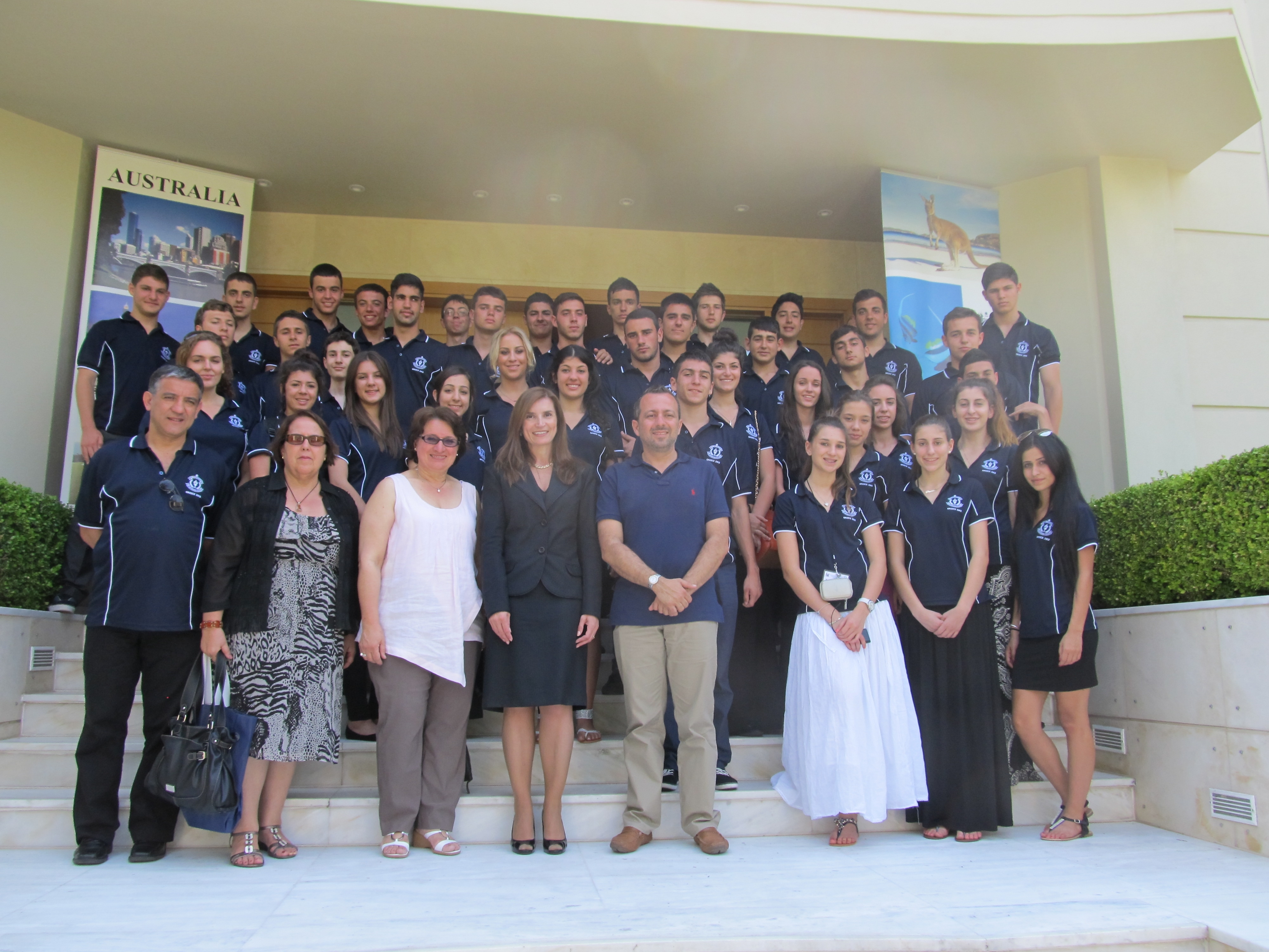 Ήρθαν από την Αυστραλία για να γνωρίσουν από κοντά τον πολιτισμό που διδάσκονται στο σχολείο