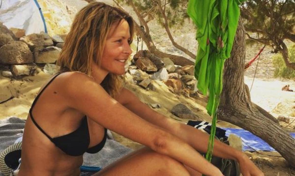 Τζένη Μπαλατσινού: Δείτε πώς περνά τα βράδια της στην Πάτμο!