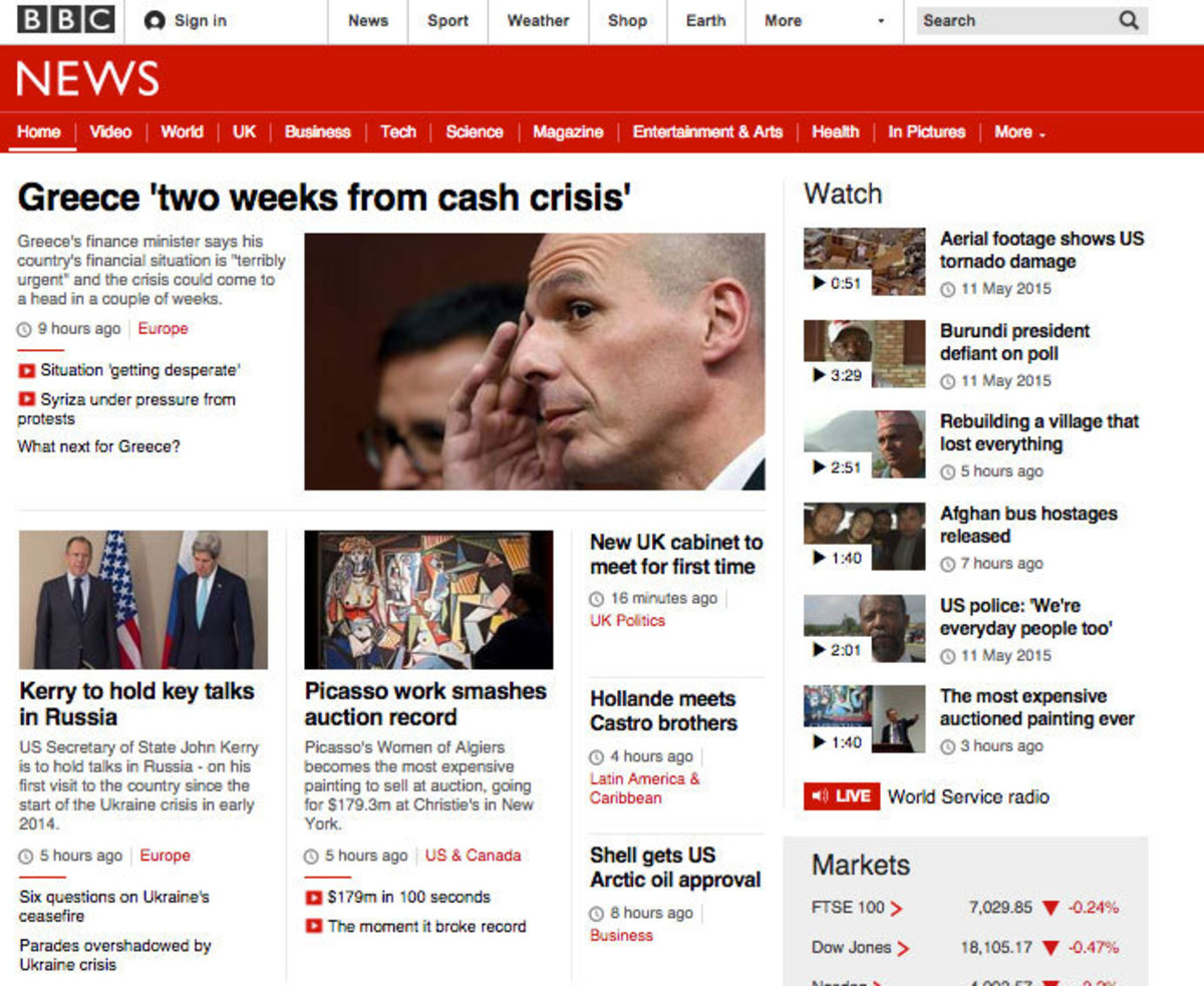 BBC: Δυο βδομάδες από την κρίση ρευστότητας η Ελλάδα – Πρώτο θέμα οι δηλώσεις Βαρουφάκη