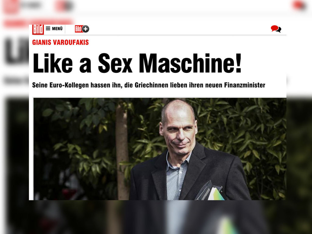 Bild: Γ. Βαρουφάκης like a sex maschine