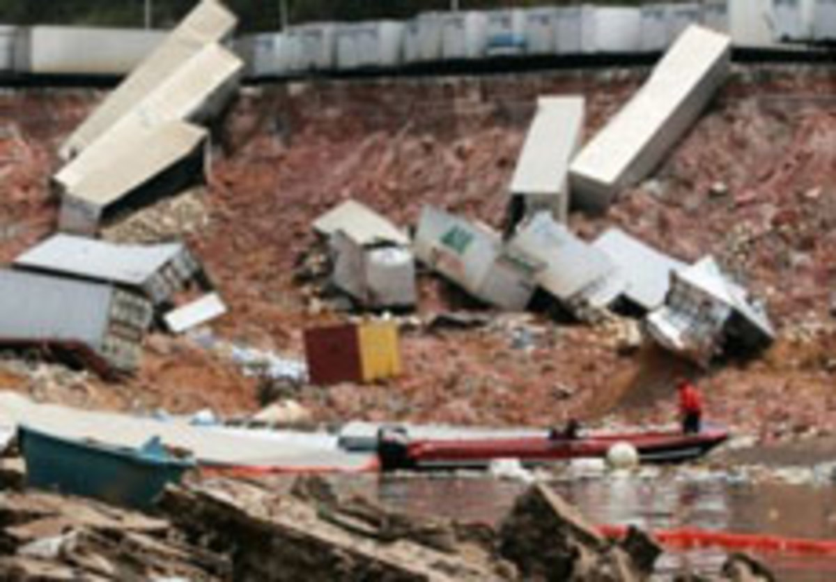 Γεωλίσθηση καταστρέφει λιμάνι στη Βραζιλία – Δείτε το video