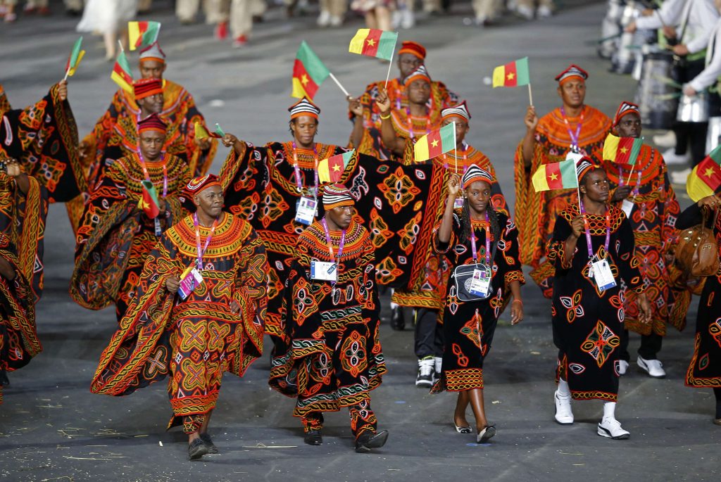 ΦΩΤΟ ΑΡΧΕΙΟ REUTERS. Η αποστολή του Καμερούν κατά την τελετή έναρξης των Ολυμπιακών Αγώνων του Λονδίνου