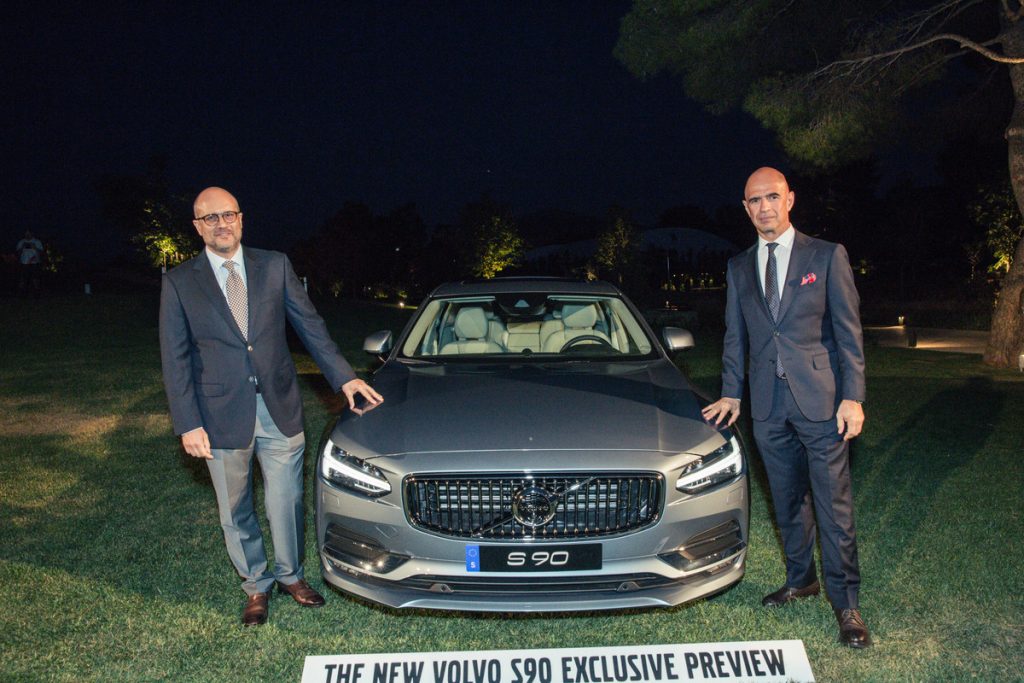 Επίσημη πρώτη γνωριμία με το νέο Volvo S90