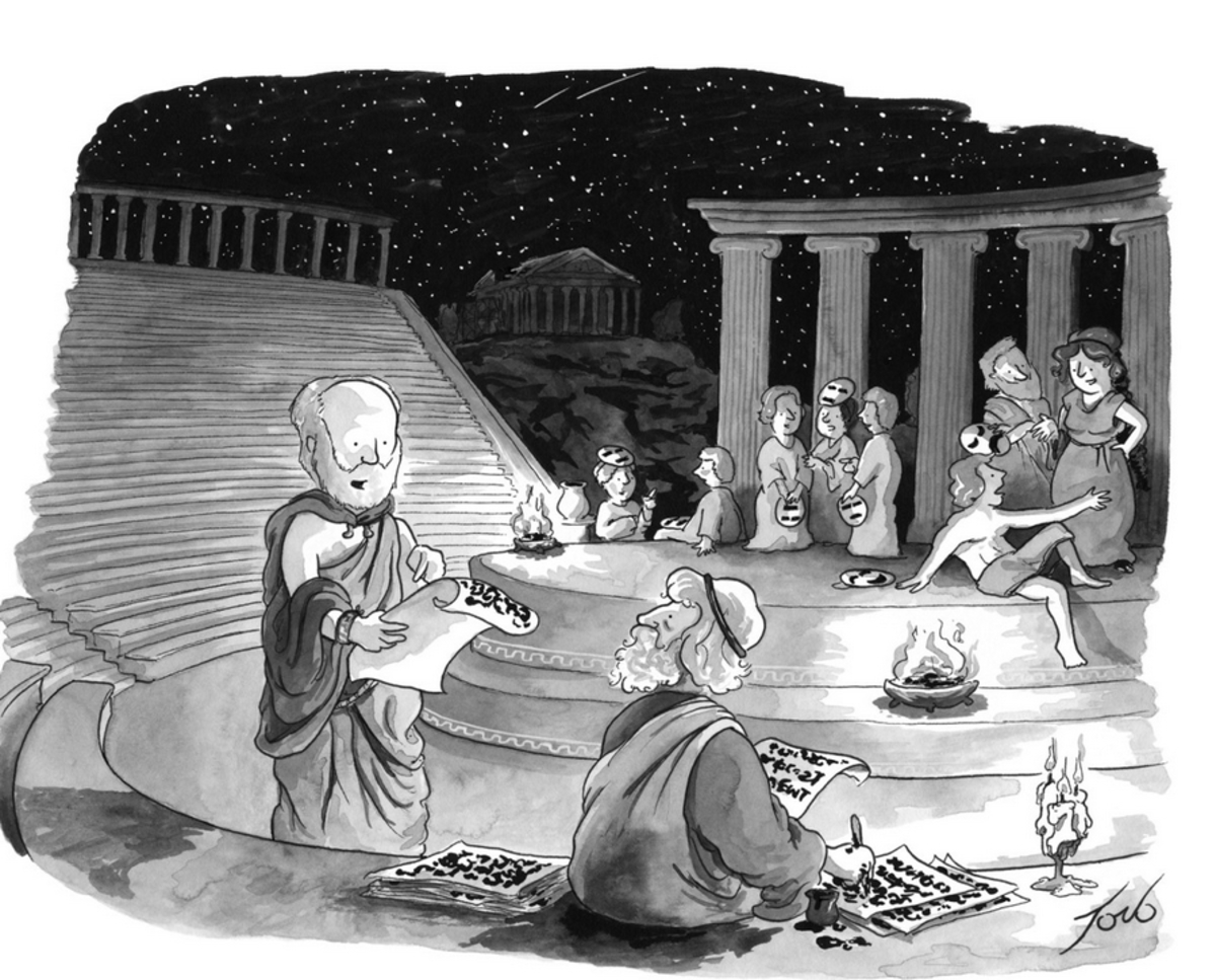 New Yorker: Το σκίτσο της ελληνικής τραγωδίας