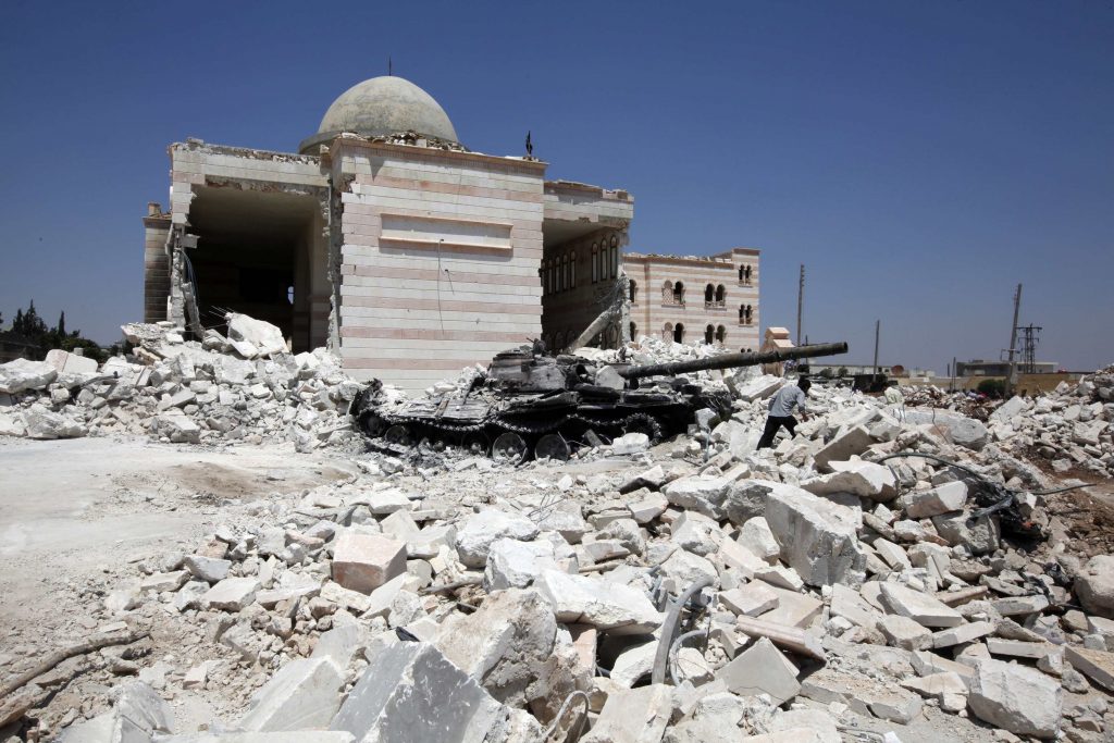 Συνεχίζεται ο βομβαρδισμός της πόλης Χαλέπι