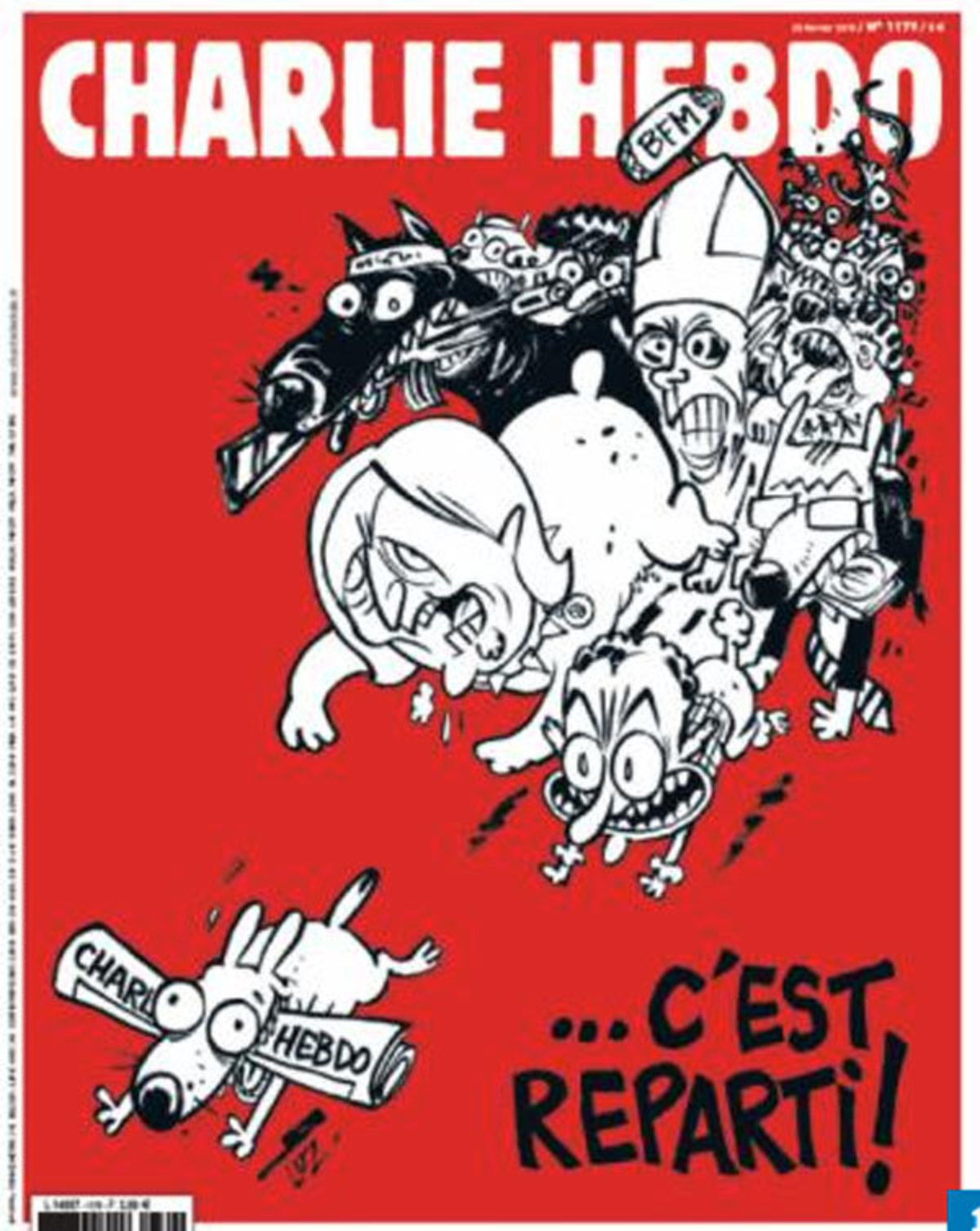 Charlie Hebdo: Κυκλοφορεί αύριο με συνέντευξη Βαρουφάκη!