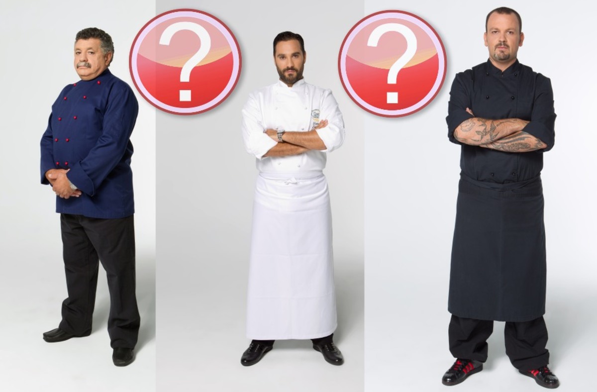 Ποιος από τους τρεις σεφ αναλαμβάνει μουσική εκπομπή;